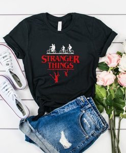 Stranger Things Bike Rides t shirt