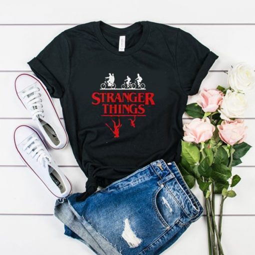 Stranger Things Bike Rides t shirt