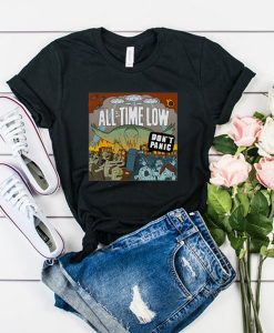 All Time Low Don't Panic t shirt