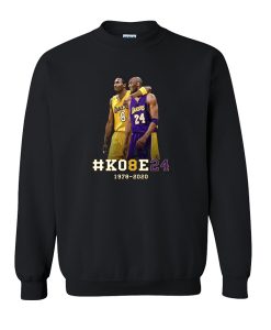 Kobe Bryant Basketball Tribute Los Angeles Number 24 8 sweatshirt