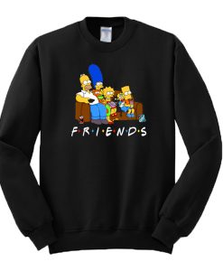 The Simpsons Friends sweatshirt