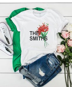 The smiths flowers t shirt