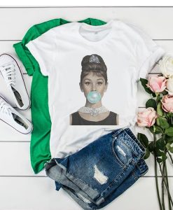 Audrey Hepburn Bubble t shirt