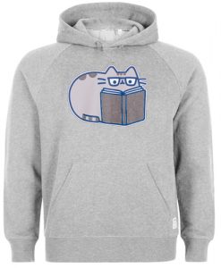 Reading Pusheen hoodie