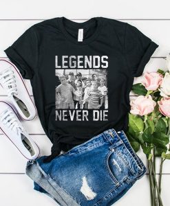 The Sandlot Legends Never Die t shirt