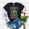 Ugly Christmas Sweater Mike Tyson Kith Me Under The Mithletoe Unisex t shirt