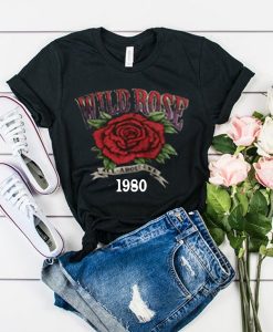 Wild Rose all about eve 1980 t shirt