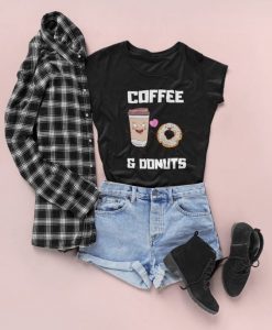 Coffee & Donuts t shirt