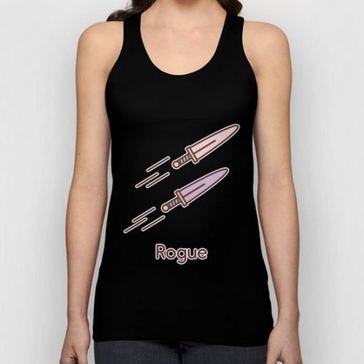 Cute Dungeons And Dragons Rogue tank top