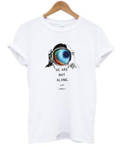 NASA We Are Not Alone t shirt