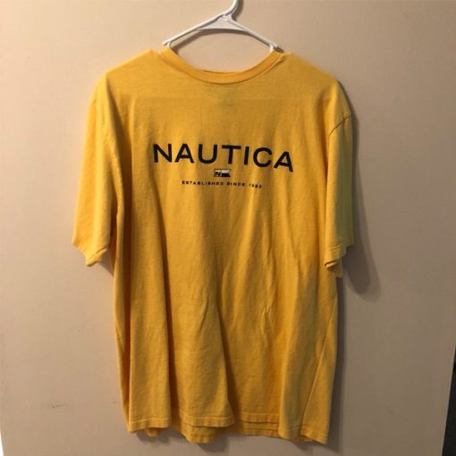 Nautica Yellow t shirt