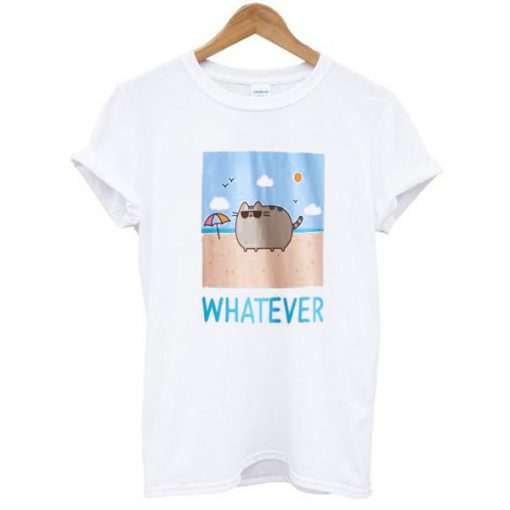 Pusheen whatever t shirt