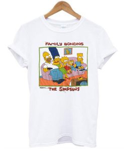 Vintage 1989 The Simpsons Family Bonding t shirt