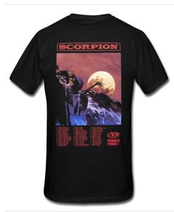 Drake Scorpion World Tour back t shirt