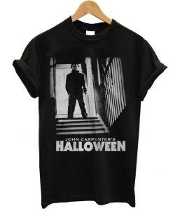 Halloween Michael Myers Stairs t shirt