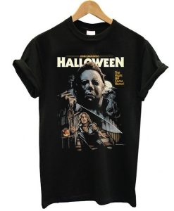 John Carpenter Halloween Black t shirt