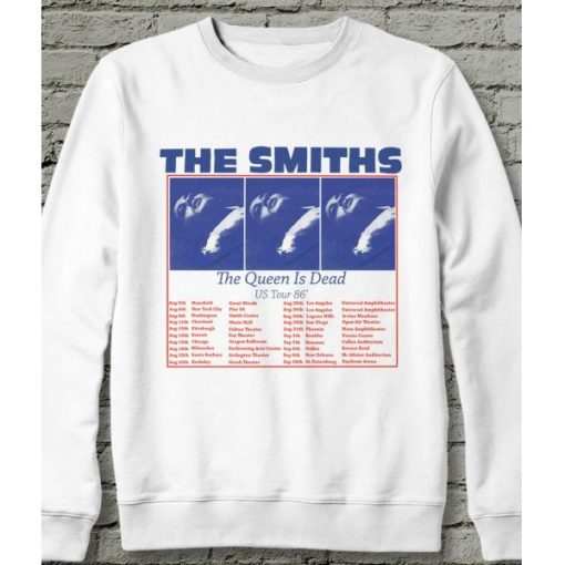 The Smiths The Queen is dead Us tour 86 sweatshirt