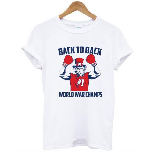 Back to Back World War Champs t shirt