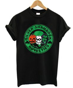 Halloween Silver shamrock novelties t shirt