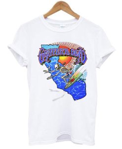 Grateful Dead Surfing Skeleton t shirt