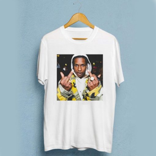 Asap Rocky Middle Finger t shirt