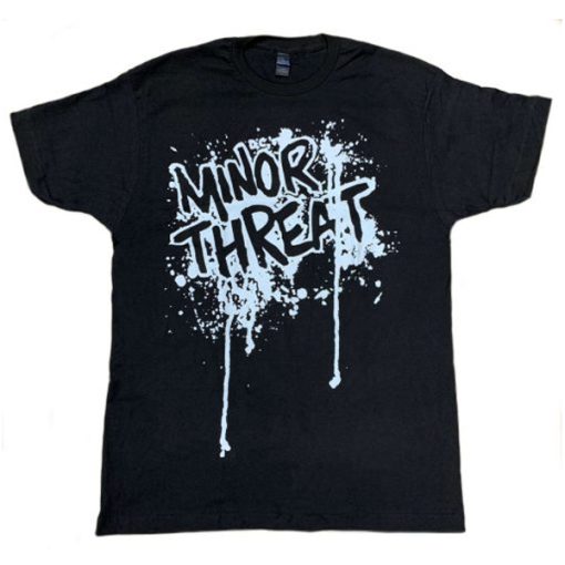 Minor Threat Drips t shirt