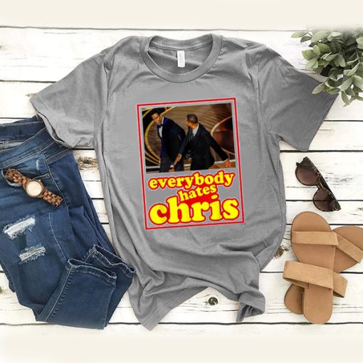 Will Smith Slaps Chris Rock tee