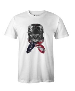 4th of July Cat t shirt