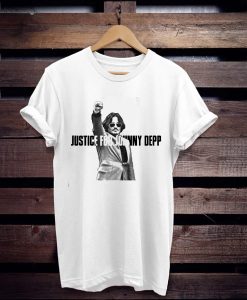 Amber Heard Johnny Depp t shirt