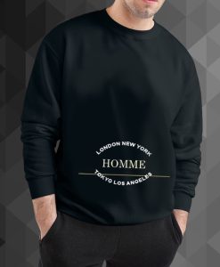 London New York Tokyo Los Angeles Homme sweatshirt