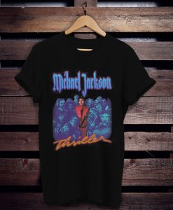 Michael Jackson Retro 90s Thriller Shirt King Of Pop Fan Art t shirt