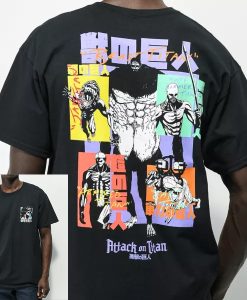 Attack On Titan Colorblock t shirt