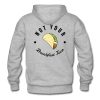 Not Your Breakfast Taco hoodie back