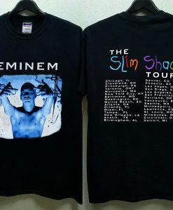 Vintage 90's EMINEM Slim Shady Tour t shirt