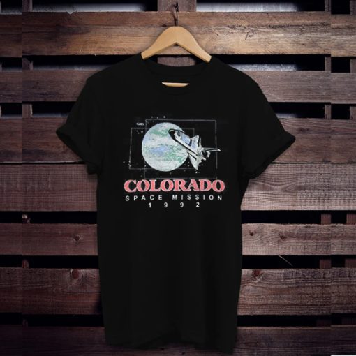 Colorado Space Mission 1992 t shirt