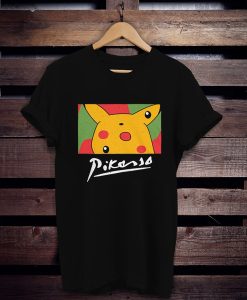 Pikachu Picasso Funny t shirt