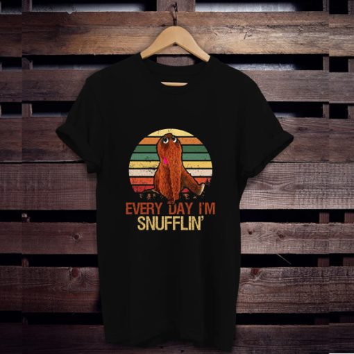 Snuffleupagus every day I'm snufflin t shirt