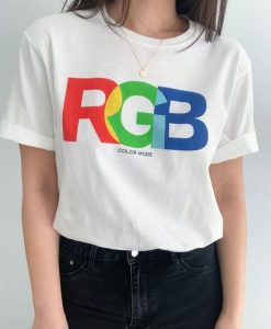 RGB color mode t shirt