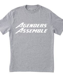 Agenders Assemble Meme Of Avenger T SHIRT TPKJ1