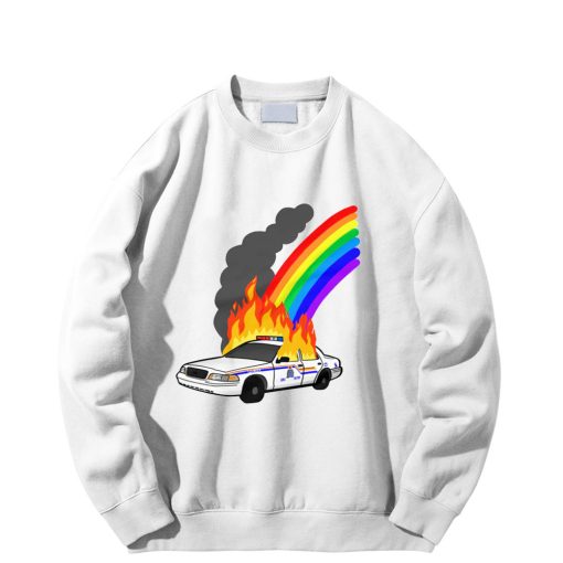 No Cops at Pride Sweatshirt TPKJ3