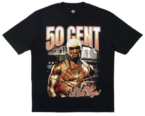 50 Cent Rapper Get Rich Or Die Tryin' T-shirt