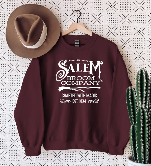 Salem Broom Company Witch Brewing Sweatshirt