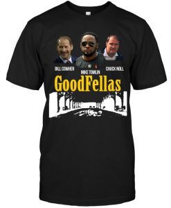 Bill Cowher Mike Tomlin Chuck Noll Goodfellas T-Shirt