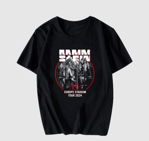 Rammstein Europe Stadium Tour 2024 T-Shirt